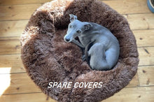 Load image into Gallery viewer, SPARE COVERS - Montees Brown Fluffy Dog Bed