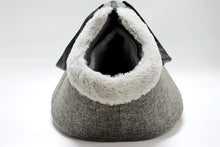 Load image into Gallery viewer, FLOYD - Grey Linen Fleece Dog Bag Carrier